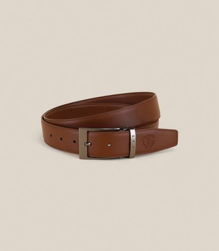 Ceinture avec sangle réversible camel - IZAC - Modalova