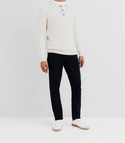 IZAC - Pull col polo beige - IZAC - Modalova