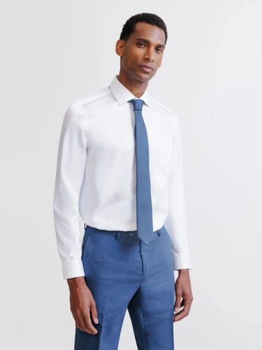 Chemise en satin de coton blanche - IZAC - Modalova