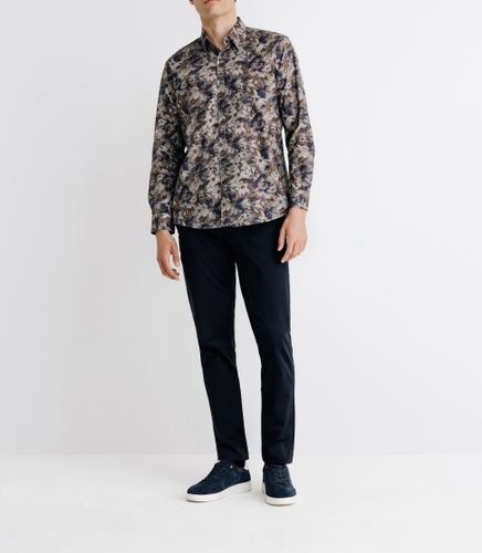 IZAC - Chemise imprimée grise - IZAC - Modalova
