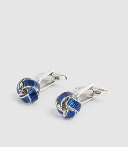 Boutons de manchette metal bleuet ''Ziane'' - IZAC - Modalova