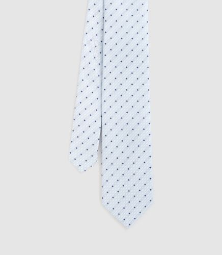 Cravate Classique 7cm ciel ''Camus'' - IZAC - Modalova