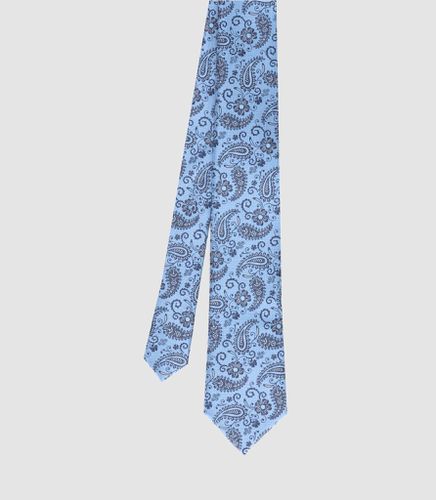 Cravate basique 7cm bleu THOMAS TU - IZAC - Modalova