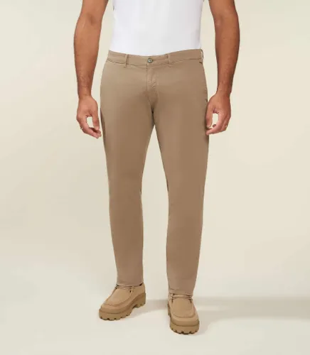 Pantalon chino kaki clair VALORBT - IZAC - Modalova