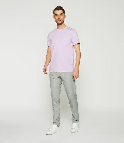 T-shirt à manches courtes uni violet GABRIEL XXL - IZAC - Modalova