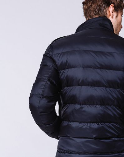 BLOUSON BI-MATIERE MATELASSÉ - Izac - Modalova
