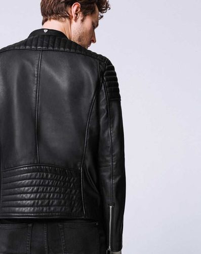 Blouson en cuir ''Dump'' - Izac - Modalova