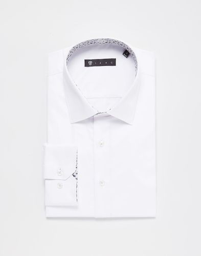 Chemise coton blanc fantaisie - IZAC - Modalova