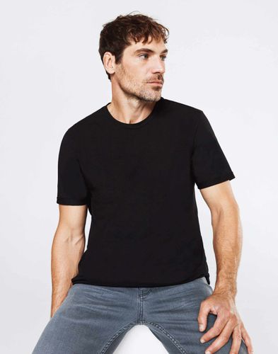 T-shirt col rond noir XS - Izac - Izac - Modalova