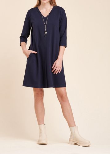 Robe évasée en jersey milano - La Fée Maraboutée - Modalova