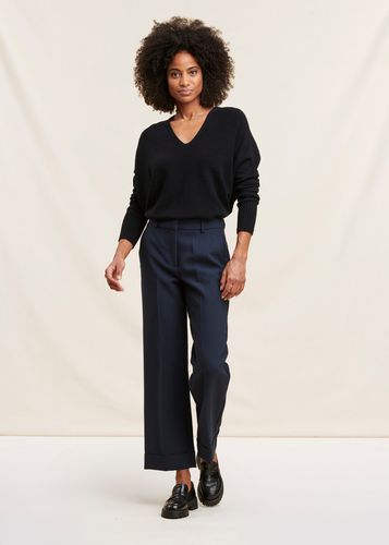 Pantalon droit 7/8ème en polyester recyclé - La Fée Maraboutée - Modalova