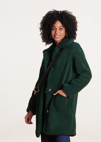 Manteau 3/4 vert bouclette - La Fée Maraboutée - Modalova