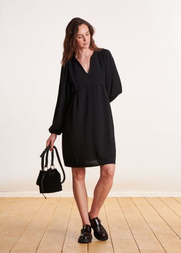 Robe courte ample noire - La Fée Maraboutée - Modalova