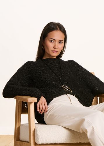 Pull oversize en maille irisée - La Fée Maraboutée - Modalova