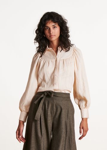 Chemise beige manches longues - La Fée Maraboutée - Modalova