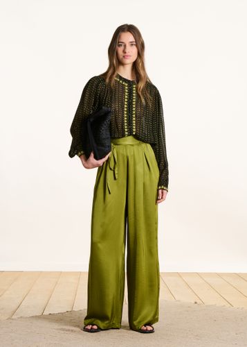 Pantalon vert - La Fée Maraboutée - Modalova