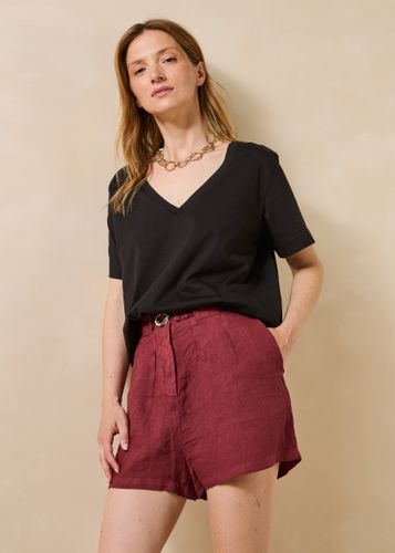 T-shirt oversize manches courtes - La Fée Maraboutée - Modalova