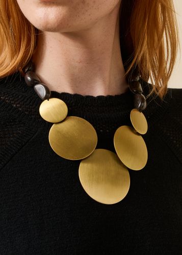 Collier ras de cou doré à perles - La Fée Maraboutée - Modalova