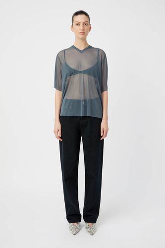 Enigma V Neck Sheer Tee - CAMILLA AND MARC - Modalova