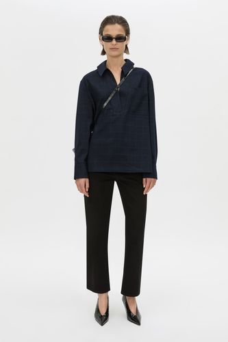 Lourdes Check Half Placket Shirt - CAMILLA AND MARC - Modalova