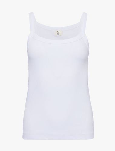 Ava Tank in White - Ninety Percent - Modalova