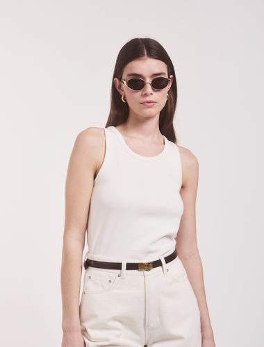 Signature Tank in Off - Organic Cotton - Ninety Percent - Modalova