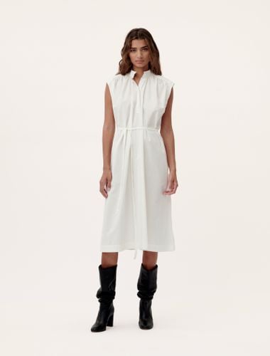 Evia Dress in Whisper White - Ninety Percent - Modalova