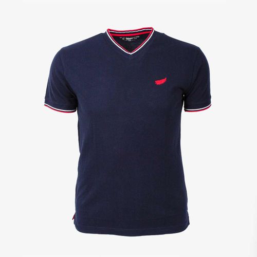 T-Shirt Jersey Col V - Blacks Legend - Modalova