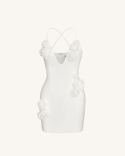 Robe Sans Manches Floral Embrace - Blanche - JW PEI - Modalova