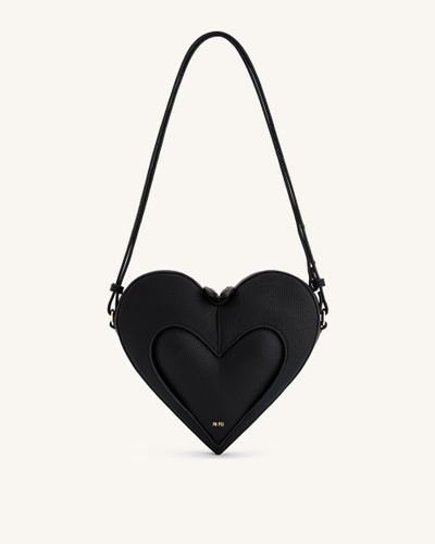 Sac bandoulière en forme de cœur Francisca - Noir - JW PEI - Modalova