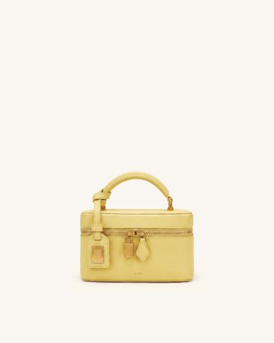 Cleo Sac à poignée supérieure forme boîte - Jaune - JW PEI - Modalova