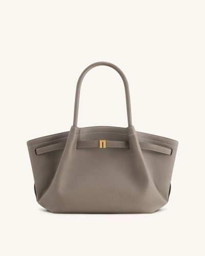 Sac cabas moyen Hana – Taupe - JW PEI - Modalova