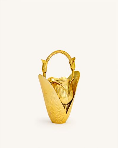 Ella Sac top-handle vase à tulipes - Or - JW PEI - Modalova