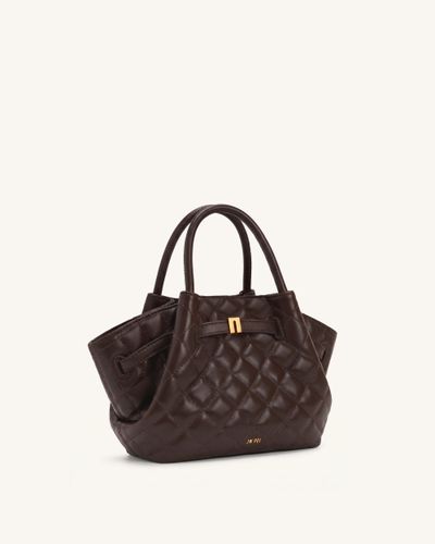 Hana Mini sac cabas - Marron chocolat noir - JW PEI - Modalova
