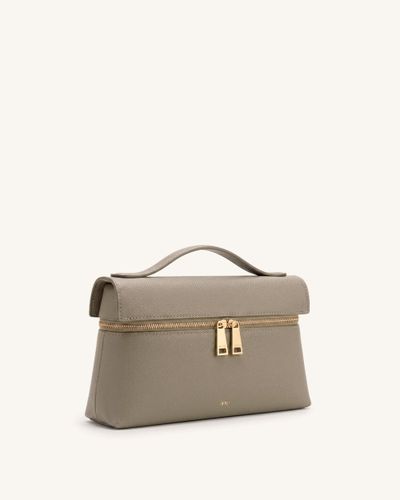 Thea Sac à poignée supérieure - Gris moka brun - JW PEI - Modalova