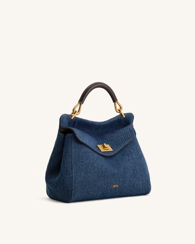 Lucia Sac à Main Classique - Denim Bleu - JW PEI - Modalova