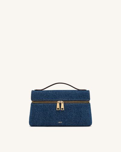 Thea Sac à main à poignée supérieure - Denim bleu - JW PEI - Modalova