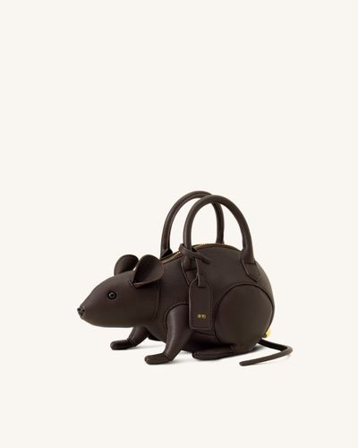 Mia Sac à main souris à anse - Marron foncé - JW PEI - Modalova