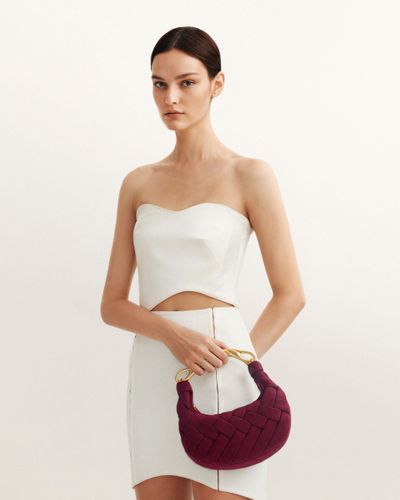 Sac Tissé Orla - Bordeaux - JW PEI - Modalova