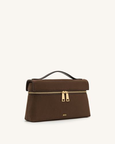 Sac à poignée supérieure Thea - Marron Mocha - JW PEI - Modalova