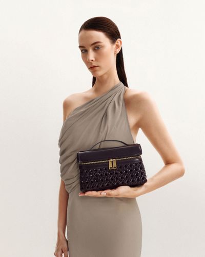 Sac à poignée supérieure Thea - Rouge Bordeaux Foncé - JW PEI - Modalova