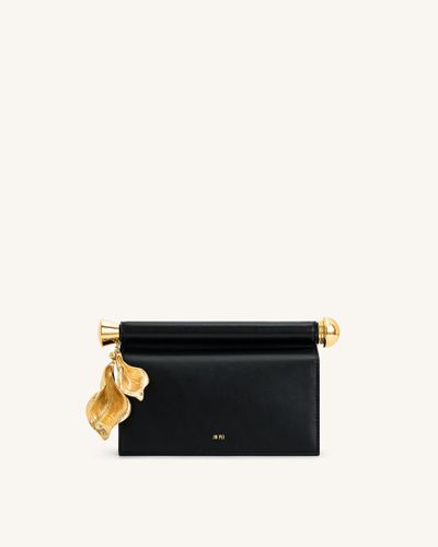 Pochette Holly ornée d'un pendentif en métal - Noir - JW PEI - Modalova