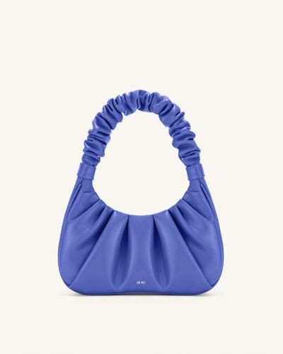Sac à main hobo Gabbi plissé - Bleuet - JW PEI - Modalova