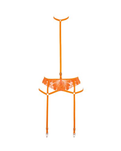 Colette Garter belt Harness Orange Peel - Bluebella - US - Modalova