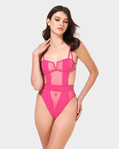 Orla Wired Body Fuchsia Pink - Pink / 30A - Bluebella - US - Modalova