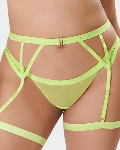 Oslo Thigh Harness Tender Shoots - Green / S - Bluebella - US - Modalova