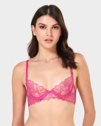 Astra Wired Bra Fuchsia Pink - Pink / 30A - Bluebella - US - Modalova
