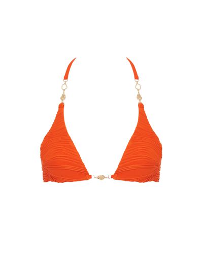 Orta Triangle Bikini Top Orange - Bluebella - US - Modalova