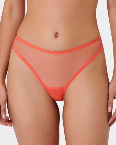 Naomi Panty Hot Coral - Orange / S - Bluebella - US - Modalova