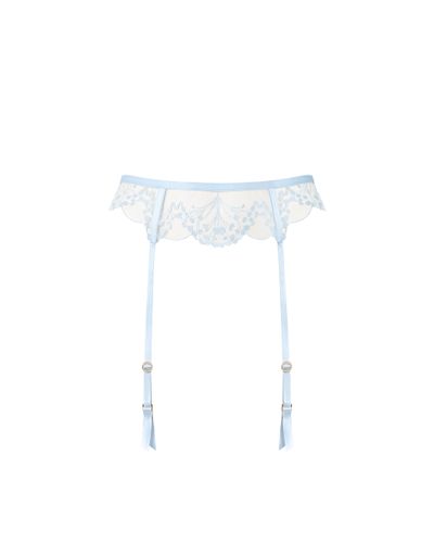 Bluebella Marisa Garter Belt Ice Water /Sheer - S - Bluebella - US - Modalova